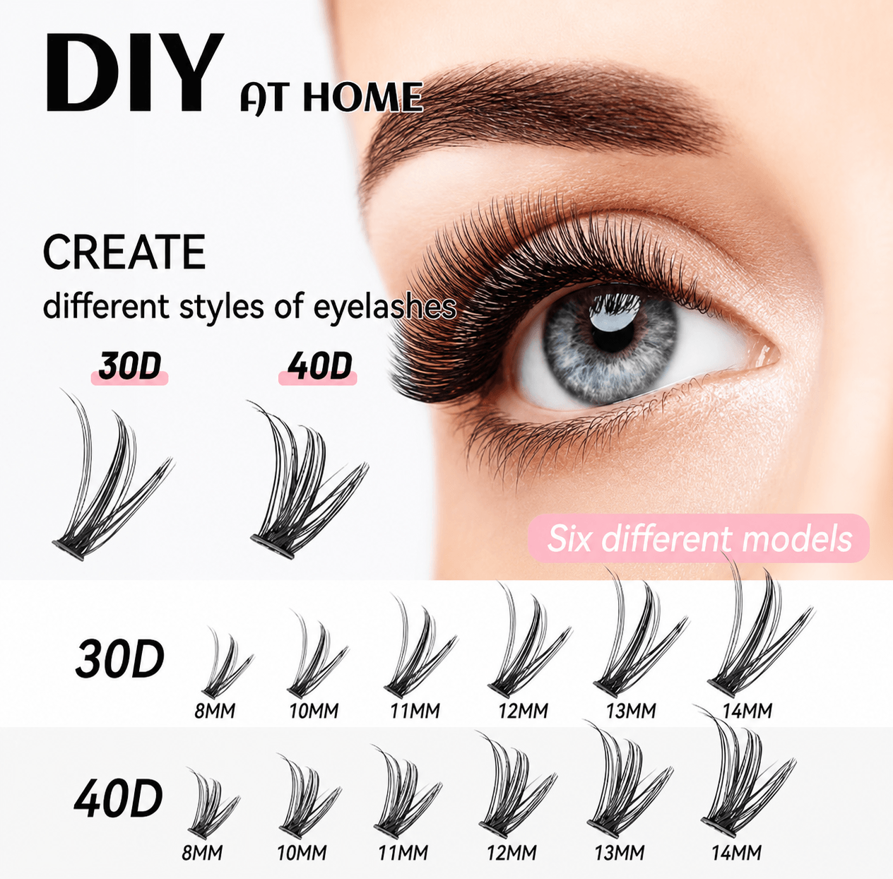 Eyelash Cluster Kit